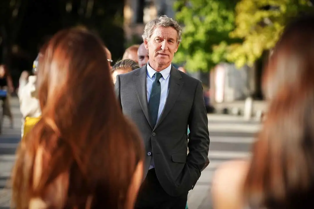 El presidente del Partido Popular, Alberto Nu&ntilde;ez Feij&oacute;o. / Diego Radam&eacute;s