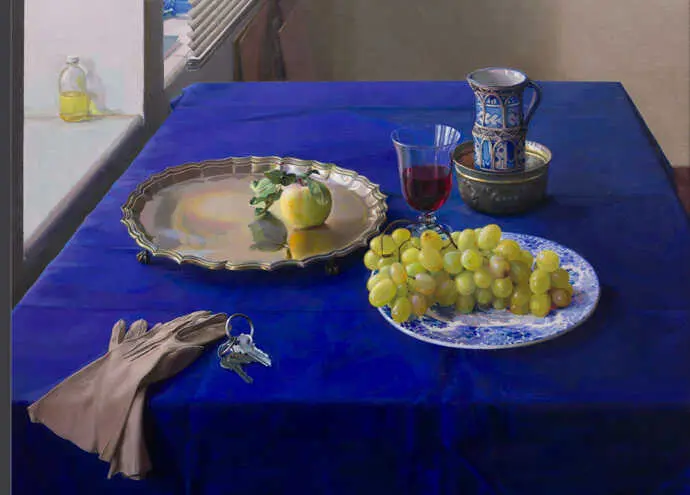 Obra de la pintora Isabel Quintanilla. / x