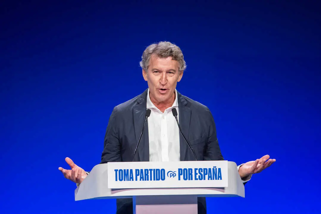 El presidente del Partido Popular, Alberto N&uacute;&ntilde;ez Feij&oacute;o. / EP