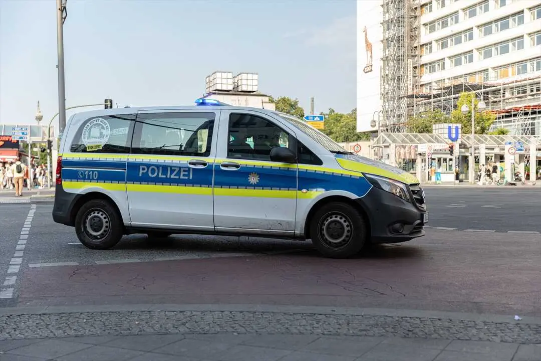 Un furg&oacute;n de la polic&iacute;a alemana. / EP