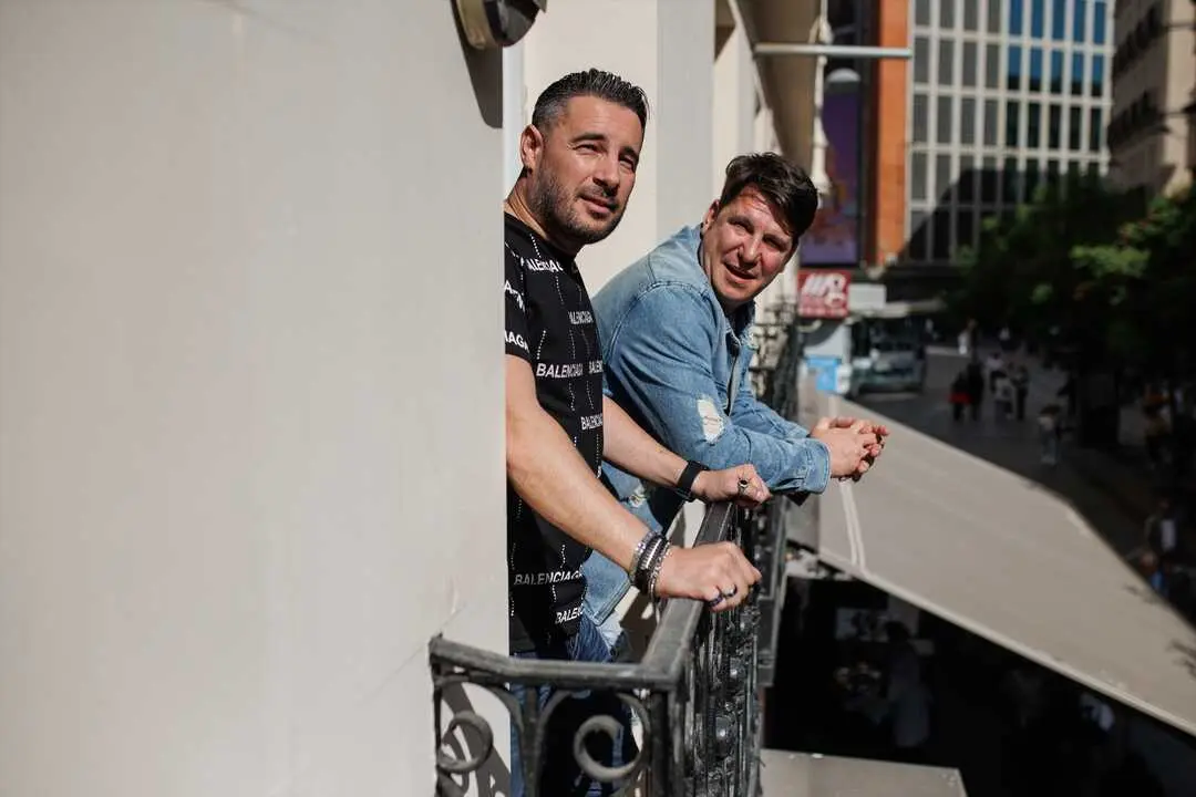 Los cantantes de Andy & Lucas en una foto de archivo. / EP