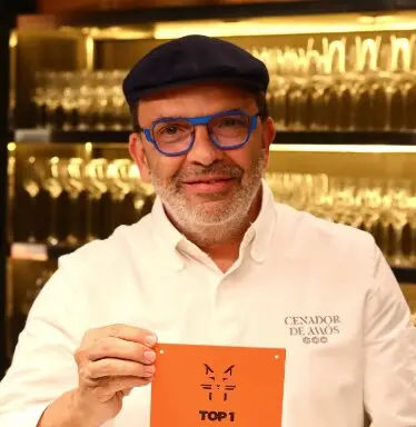Jes&uacute;s S&aacute;nchez, del Cenador de Am&oacute;s, premio Chef Internacional del A&ntilde;o en el Foro Gentleman. / IG