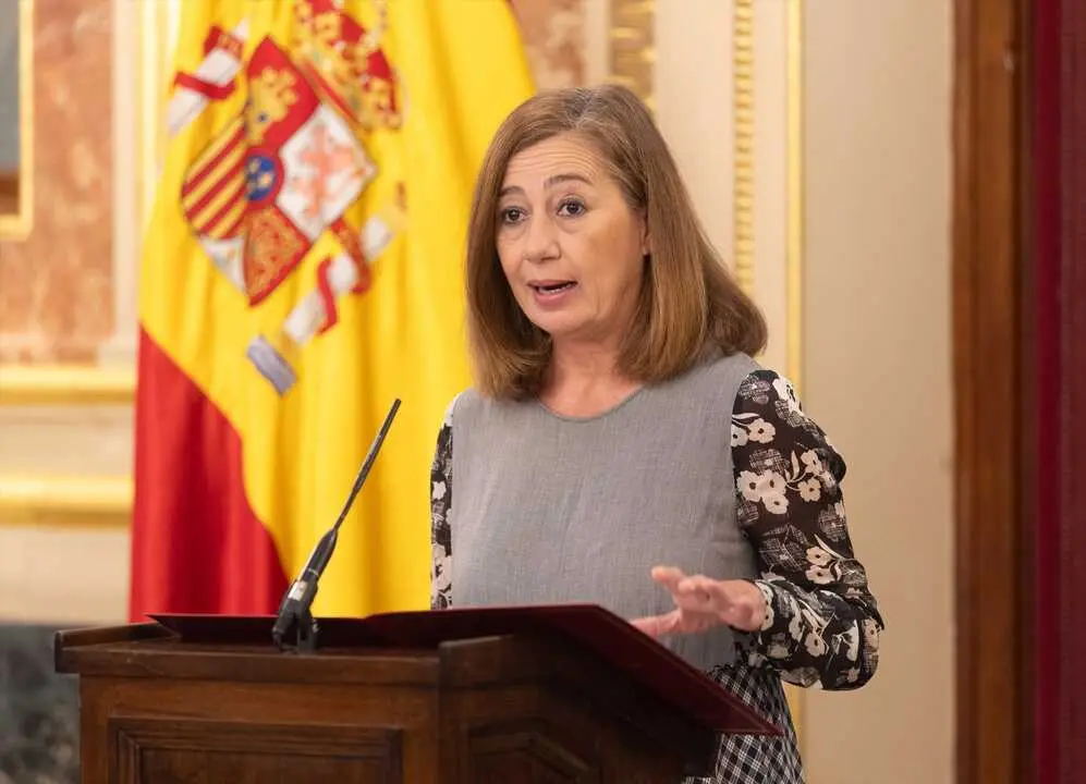 La presidenta del Congreso, Francina Armengol. / Eduardo Parra