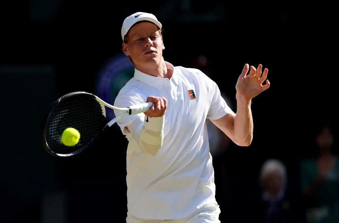 Jannik Sinner durante Wimbledon. / Adam Davy
