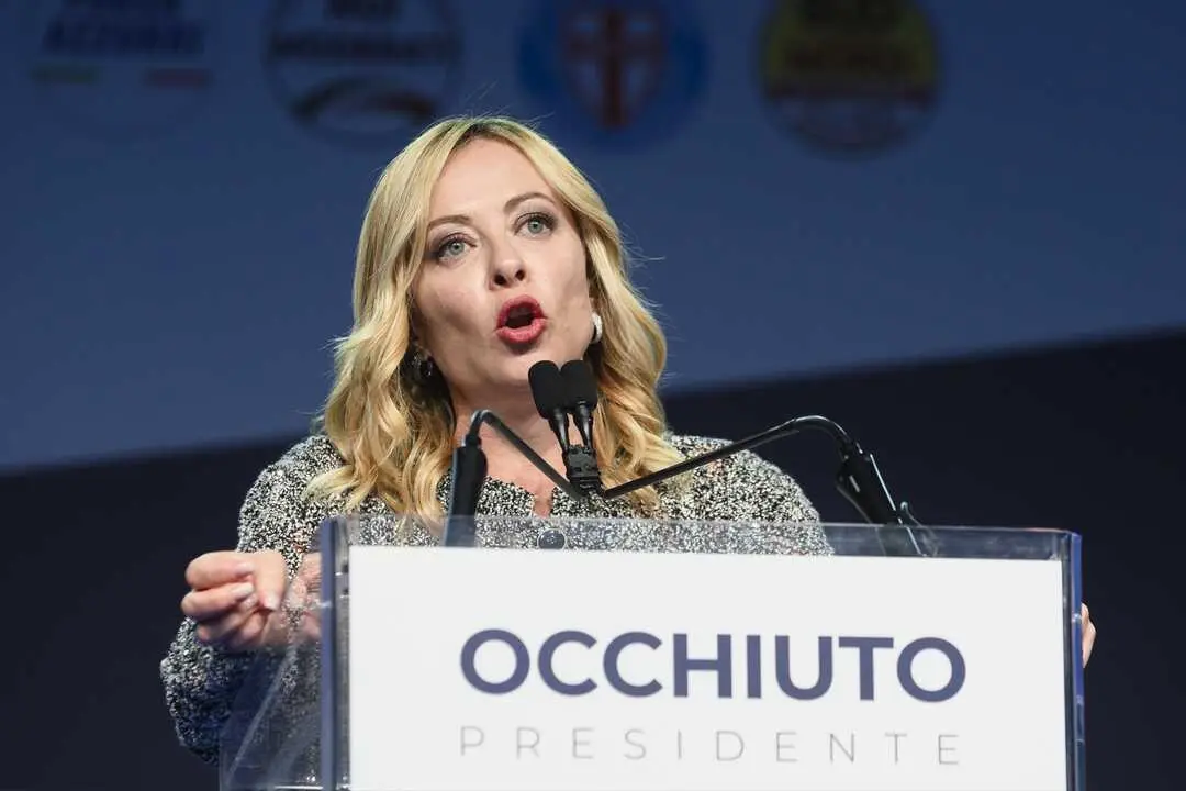 La primera ministra italiana y l&iacute;der de Hermanos de Italia (FdI), Giorgia Meloni. / Valeria Ferraro