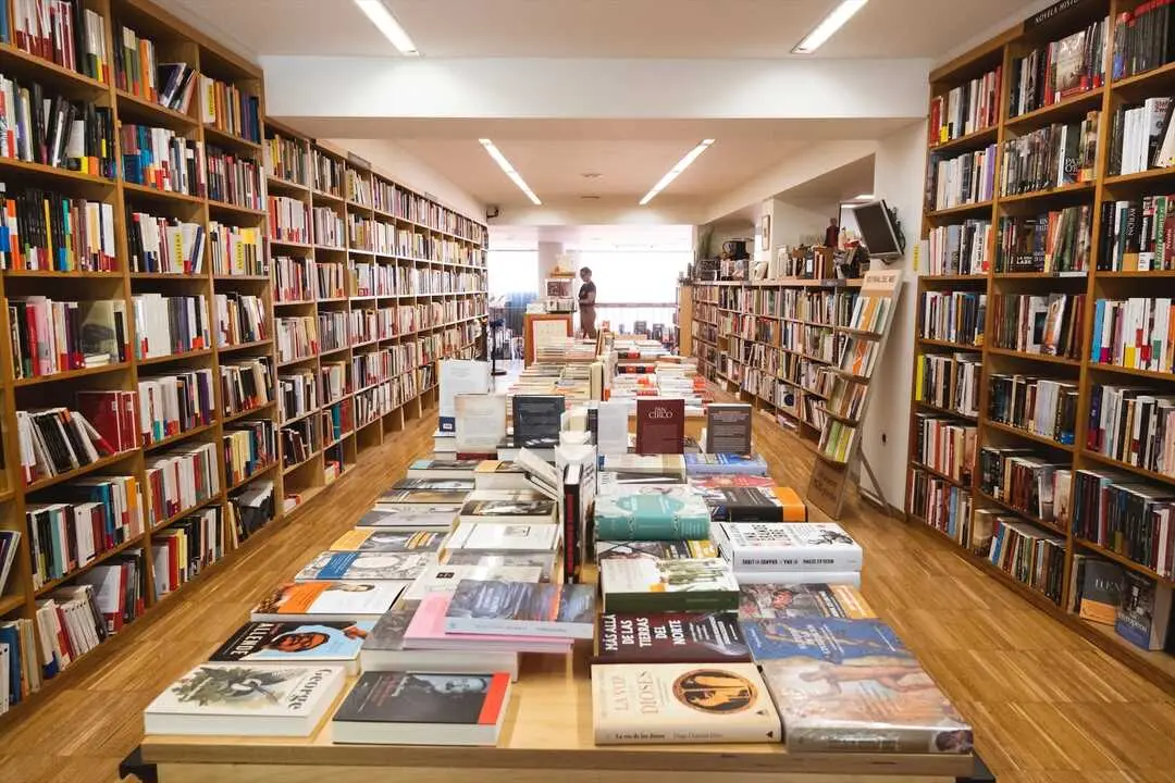 Interior de una librer&iacute;a con varios ejemplares. / FSC