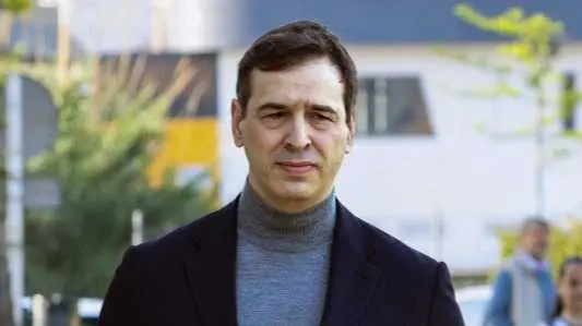 El hermano de Pedro S&aacute;nchez, David S&aacute;nchez, a su llegada al juzgado. / EP