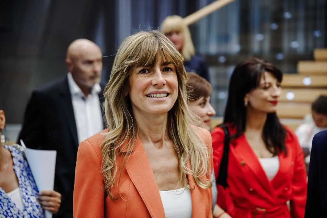 La esposa de Pedro S&aacute;nchez, Bego&ntilde;a G&oacute;mez. / Carlos Luj&aacute;n