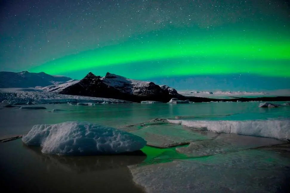 Aurora Boreal en Islandia. / EP