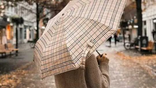 Una mujer camina por la calle un d&iacute;a de lluvia. / A.E