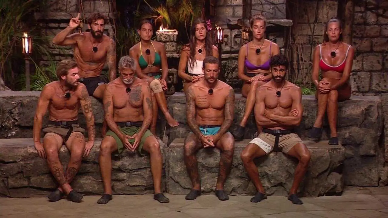 Los concursantes de Supervivientes durante la gala. / Telecinco