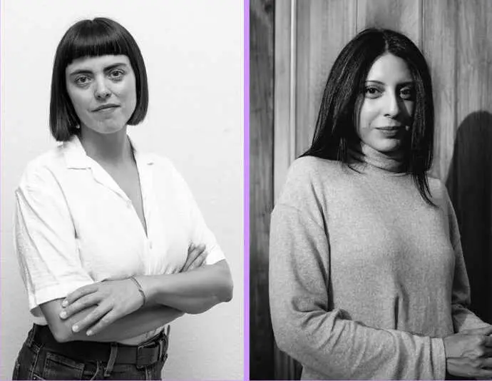M&oacute;nica Ojeda y Manuela Pedr&oacute;n inauguran una nueva cita de &lsquo;Intersecciones creativas&rsquo;. / x