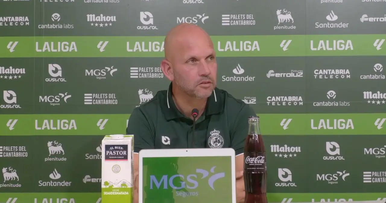 Jos&eacute; Alberto durante la rueda de prensa. / RRC