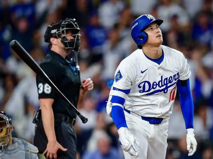 Shohei Ohtani durante uno de los lanzamientos. / @Dodgers