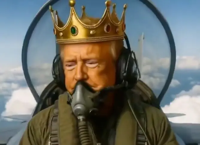 Donald Trump en el v&iacute;deo generado con IA. / X