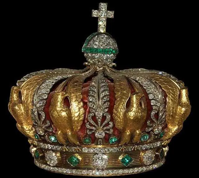 La corona de la emperatriz Eugenia. / X