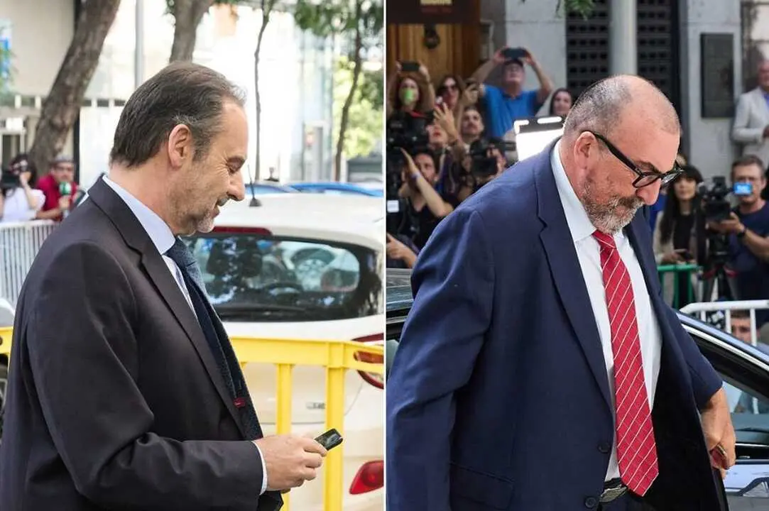 De izquierda a derecha, Jos&eacute; Luis &Aacute;balos y Koldo Garc&iacute;a Izaguirre. / EP