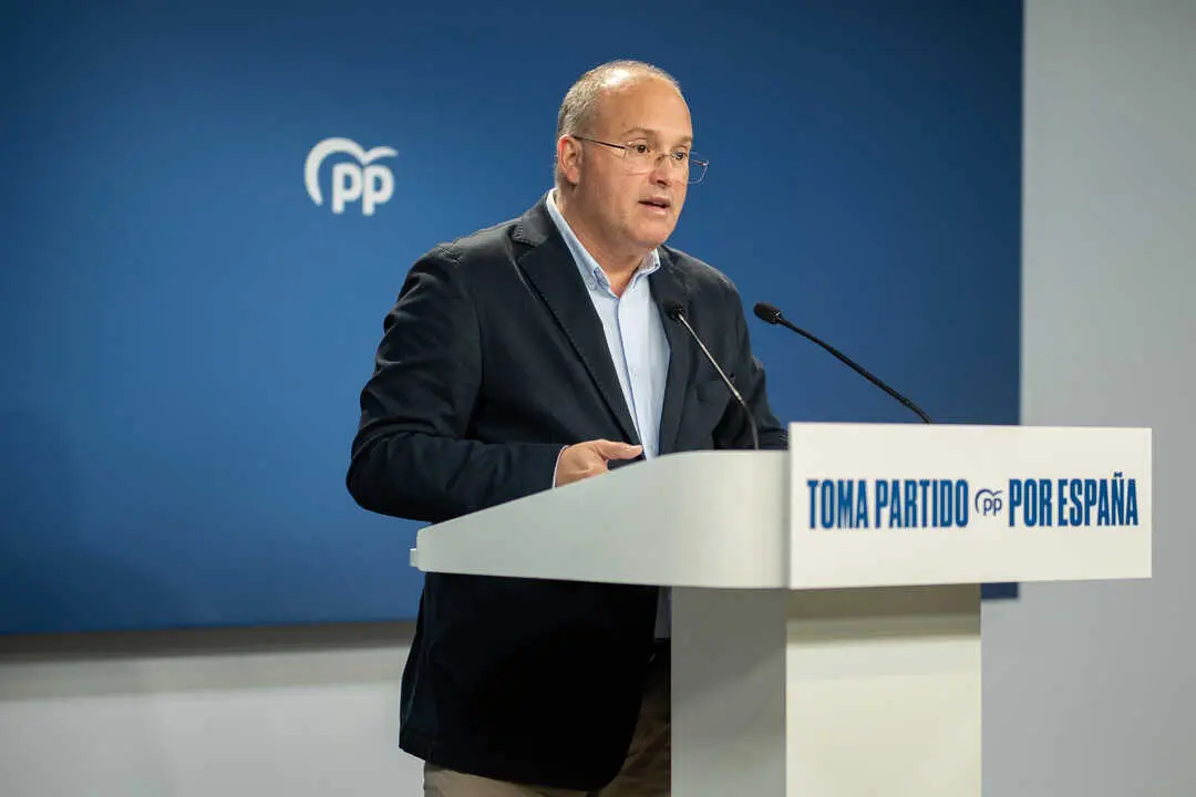 El secretario general del Partido Popular, Miguel Tellado. / EP