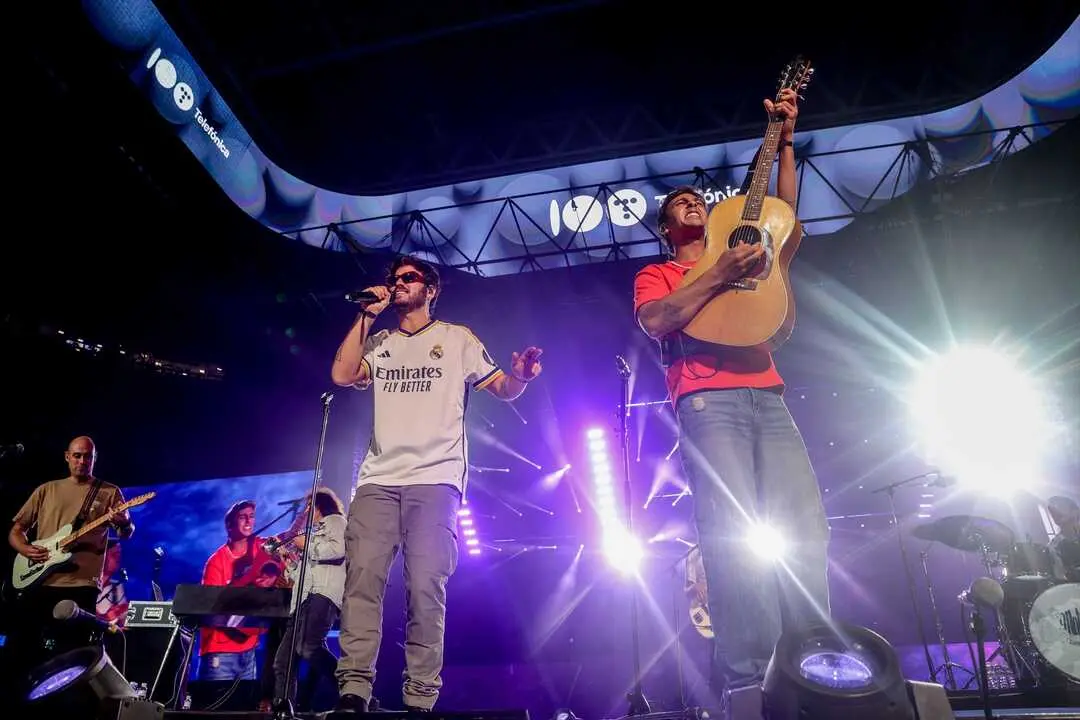 El grupo 'Taburete' durante una presentaci&oacute;n. EP / Archivo