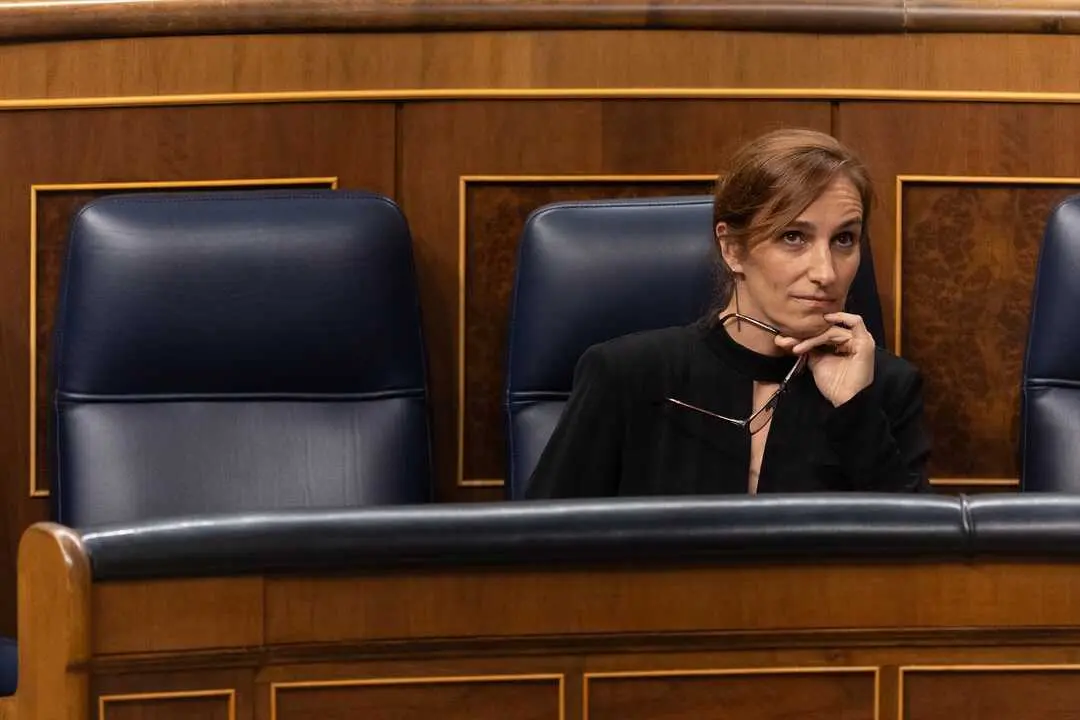 La ministra de Sanidad, M&oacute;nica Garc&iacute;a, durante una sesi&oacute;n de control al Gobierno. / Eduardo Parra