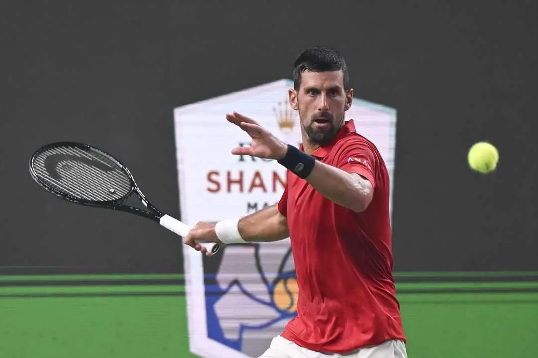 Djokovic durante el ATP de Sanghai. / EP