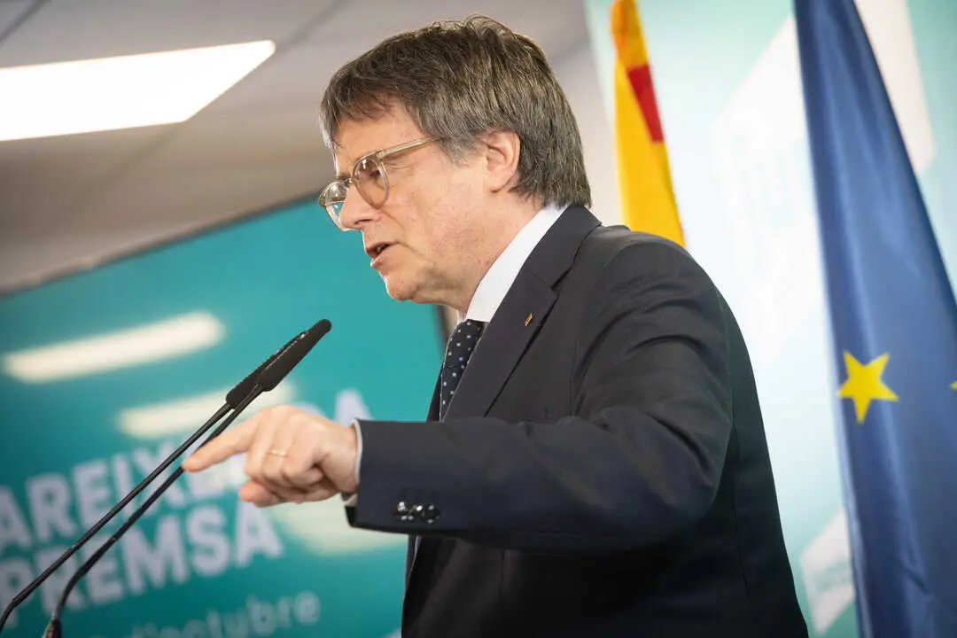El presidente de Junts, Carles Puigdemont. / EP
