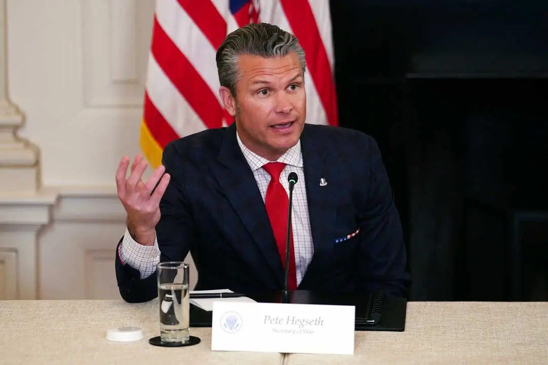 El secretario de Defensa de Estados Unidos, Pete Hegseth, durante un acto en la Casa Blanca. / Archivo / EP