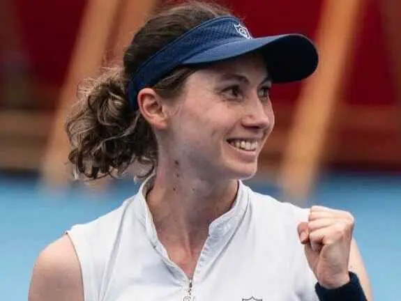 Bucsa celebra la victoria y el pase a la final en Hong Kong. / WTA Hong Kong