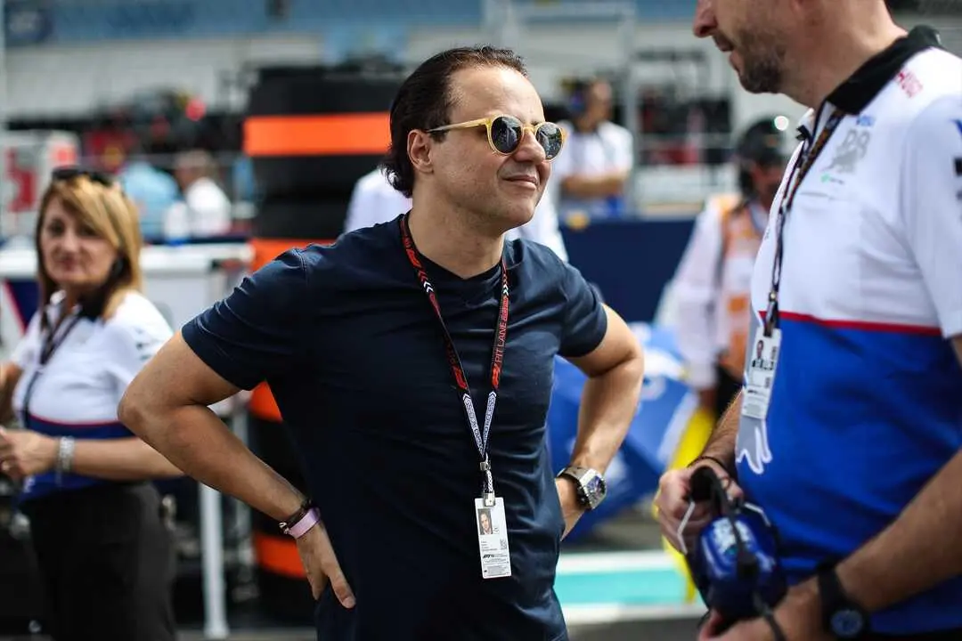 El expiloto brasile&ntilde;o Felipe Massa, durante un circuito de F1. / EP