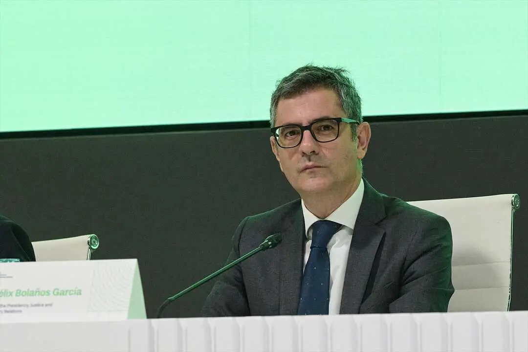 El ministro de la Presidencia, Justicia y Relaciones con las Cortes, F&eacute;lix Bola&ntilde;os. / Jes&uacute;s Hell&iacute;n