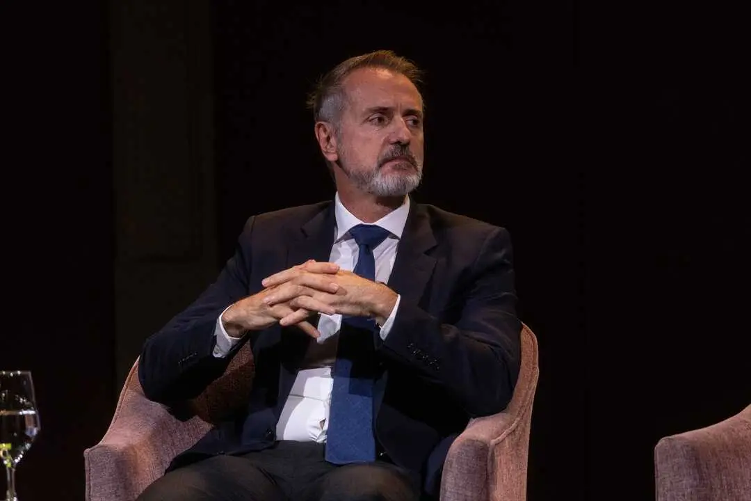 El presidente de Telef&oacute;nica, Marc Murtra. / Ananda Manj&oacute;n
