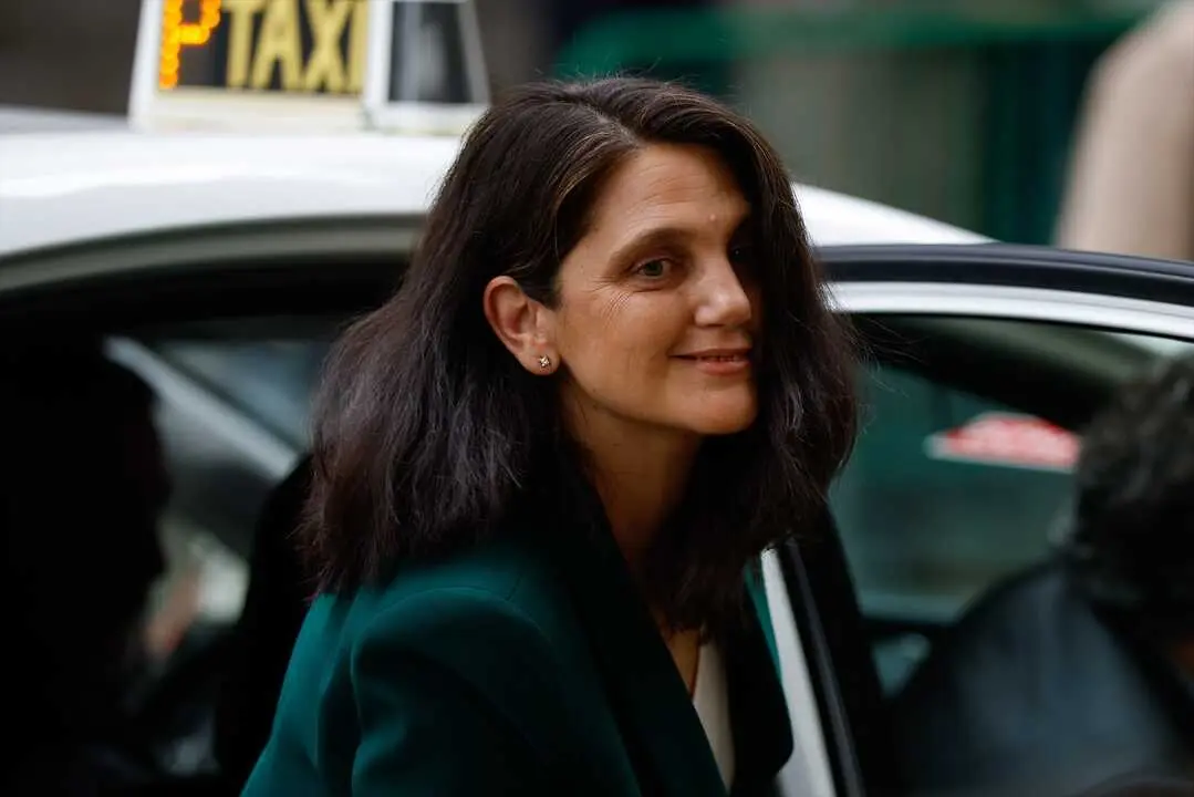 La directora de gabinete del Secretario de Estado, Pilar S&aacute;nchez Acera, a su llegada la segunda jornada del juicio al fiscal general del Estado. / Alejandro Mart&iacute;nez V&eacute;lez