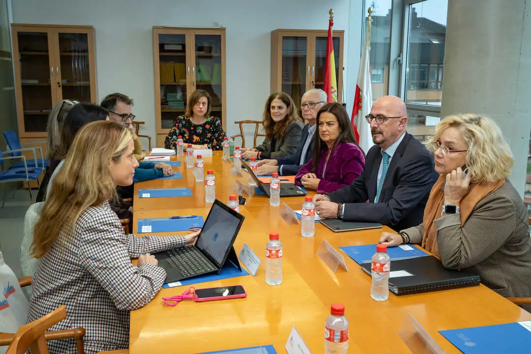 Los consejeros de Salud, C&eacute;sar Pascual, y de Inclusi&oacute;n Social, Juventud, Familias e Igualdad, Bego&ntilde;a G&oacute;mez
del R&iacute;o, se re&uacute;nen con la Comisi&oacute;n de Coordinaci&oacute;n Sociosanitaria. / Alerta