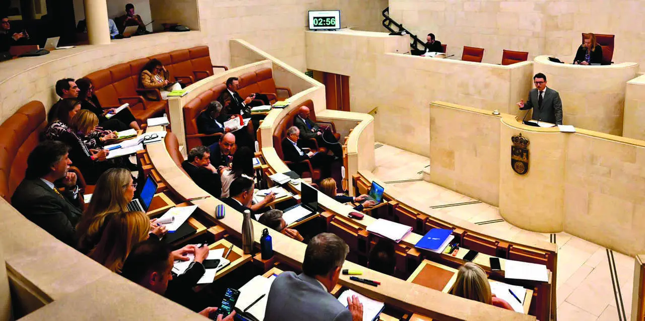 El diputado del PP, Alejandro Liz, llev&oacute; la propuesta al Parlamento. / Alerta