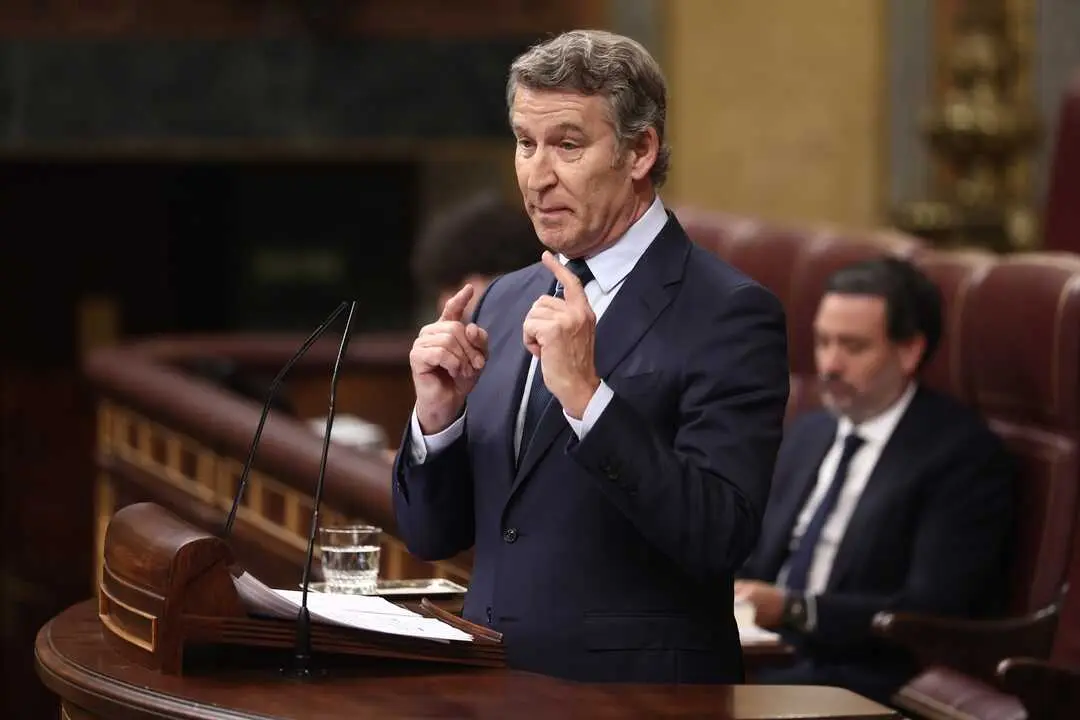 El presidente del Partido Popular, Alberto N&uacute;&ntilde;ez Feij&oacute;o. / Eduardo Parra