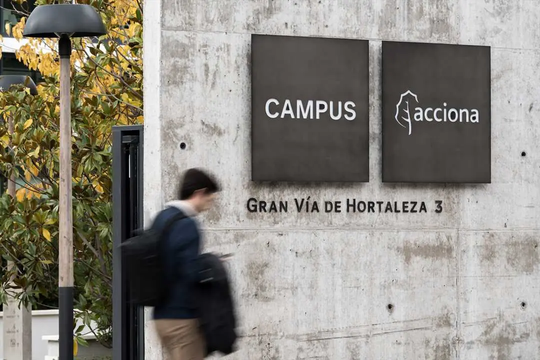 Sede de Acciona en Madrid. / Diego Radam&eacute;s