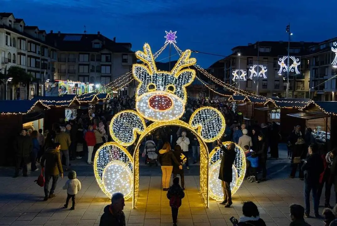 Imagen de Noja en Navidad. &frasl; EP