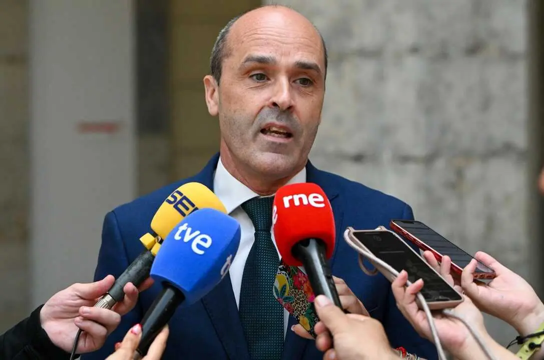 El coordinador general del PP y portavoz parlamentario, Juan Jos&eacute; Alonso Alonso. / EP