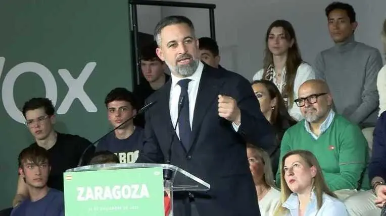 El l&iacute;der de Vox rechaza dar &laquo;voto de confianza&raquo; a Peramato. / EP