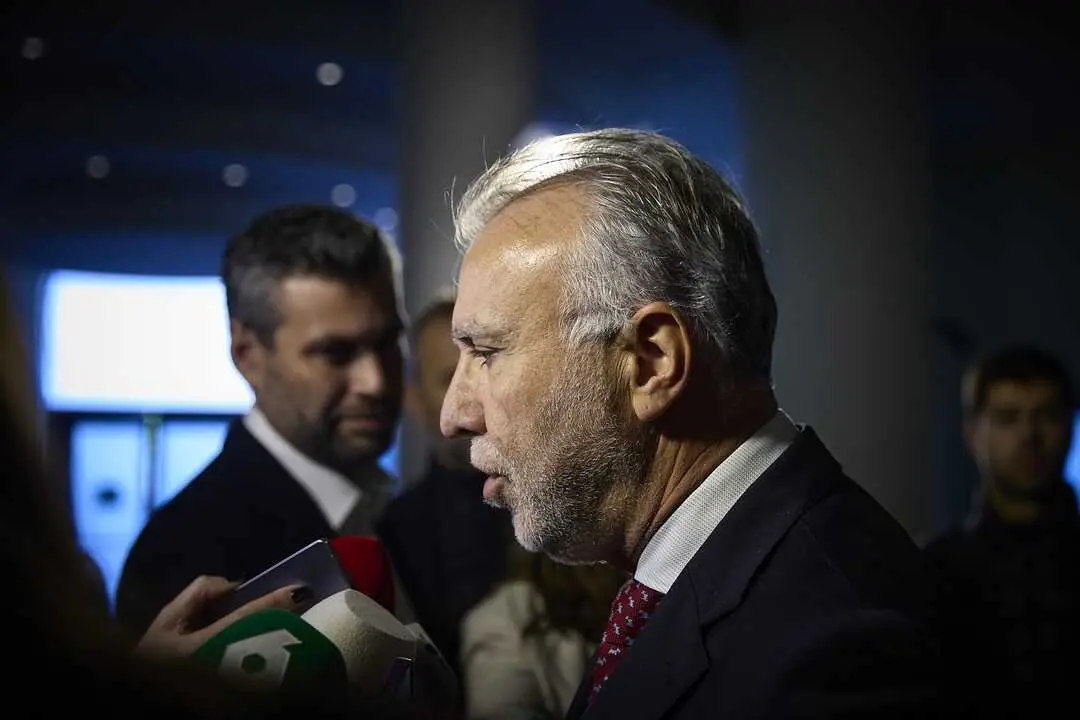 El ministro de Pol&iacute;tica Territorial y Memoria Democr&aacute;tica, &Aacute;ngel V&iacute;ctor Torres, durante el Congreso Espa&ntilde;a 360&ordm;, en el Hotel Palace, a 27 de noviembre de 2025, en Madrid (Espa&ntilde;a). Firma: Jes&uacute;s Hell&iacute;n / Europa Press