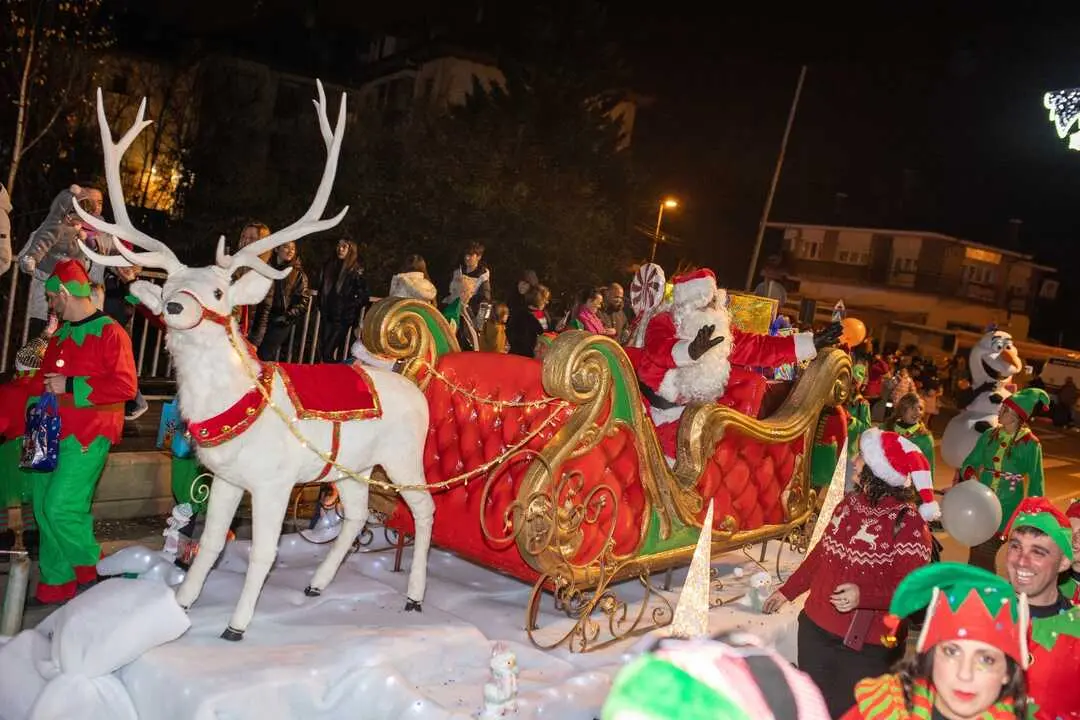 Cabalgata de Pap&aacute; Noel en Cartes. / A.E