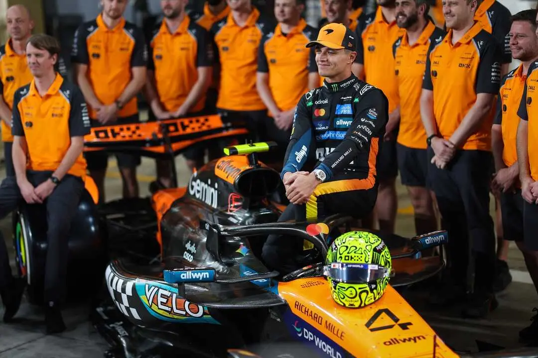 El piloto de McLaren, Lando Norris, en el GP de Abu Dhabi. / EP