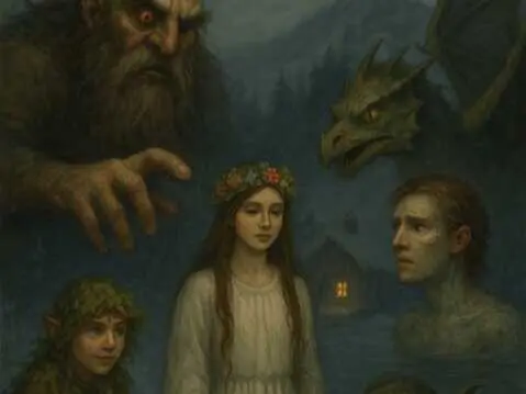 Algunas de los seres que ocupan las principales leyendas de Cantabria. / A.E