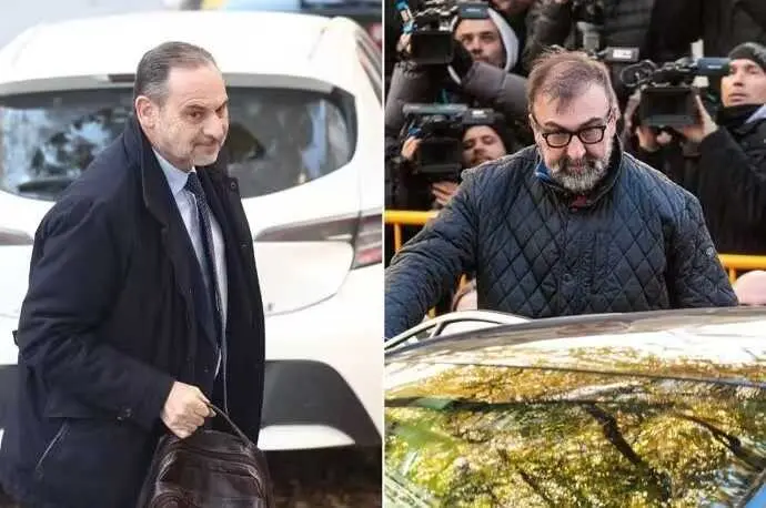 El exministro Jos&eacute; Luis Abalos y Koldo Garc&iacute;a llegan al Supremo. / EP