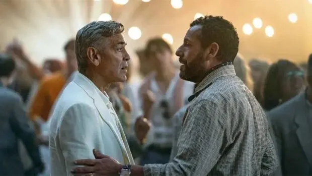 Jay Kelly es el nuevo estreno destacado de Netflix con George Clooney y Adam Sandler. / Netlix