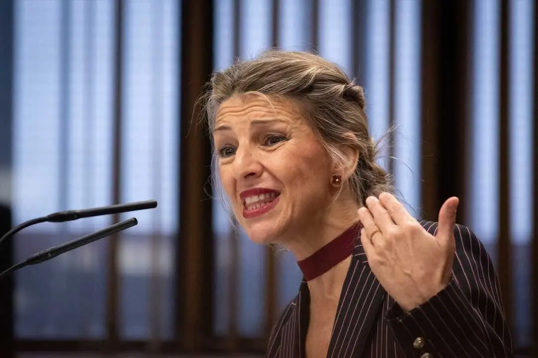 La vicepresidenta segunda y ministra de Trabajo y Econom&iacute;a Social, Yolanda D&iacute;az. / Fernando S&aacute;nchez