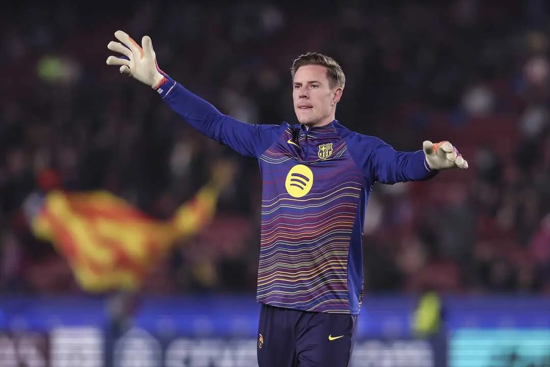 El guardameta del FC Barcelona, Marc Andr&eacute; Ter Stegen