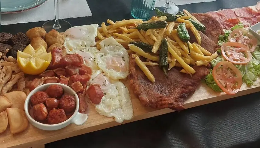Uno de los tablones del restaurante. / RRSS