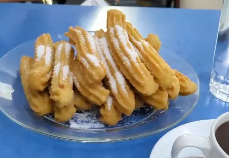 Un plato de churros, un indispensable en invierno. / RRSS