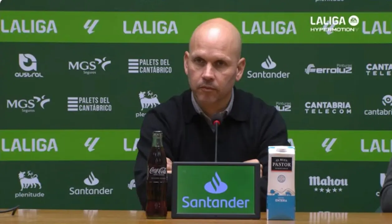 Jos&eacute; Alberto durante la rueda de prensa tras el partido contra el Legan&eacute;s.